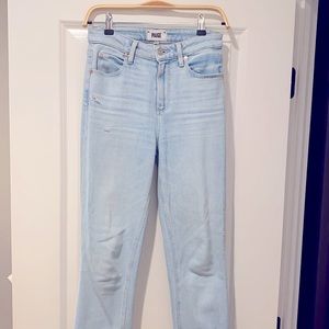 PAIGE Sarah Slim Crop Raw Cuff - Marceline